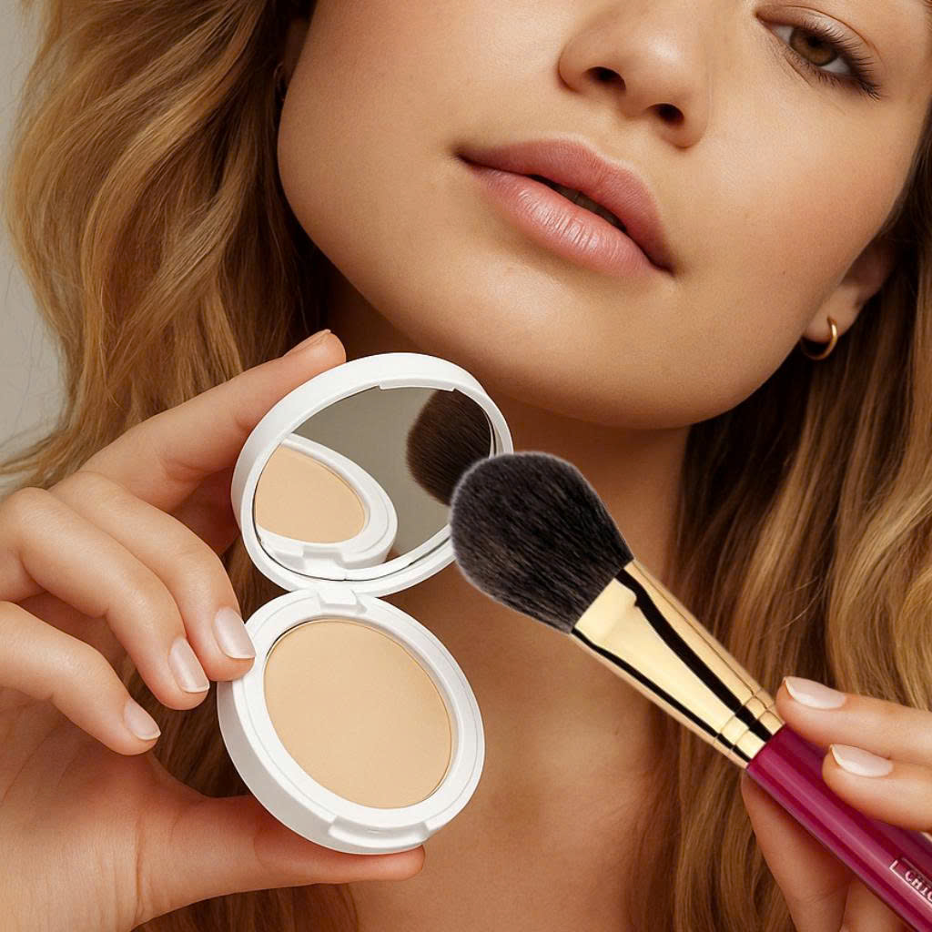 Cọ makeup má hồng/phủ phấn nhỏ CHICHODO Precision Blusher C104 bám phấn